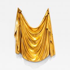 Katz Studio Levitaz Wall Panel Draped Form Abstract Resin Wall Sculpture By Katz Studio - 4747479