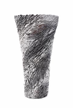 Katz Studio Matrix Vase 01 Dark Chrome - 1741461