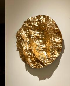 Katz Studio Oceana Inversus Wall Sculpture Gold Leaf - 2328267