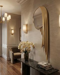 Katz Studio Sillentium Mirror by Katz Studio Contemporary Sculptural Mirror - 4742835