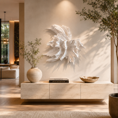 Katz Studio Spectra Wall Panel by Katz Studio Large Abstract Fractured Wall Sculpture - 4742578