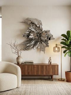 Katz Studio Spectra Wall Panel by Katz Studio Large Abstract Fractured Wall Sculpture - 4742636