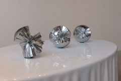 Katz Studio Sphera Contemporary Set of Three Sculptural Spheres by Katz Studio - 4747387