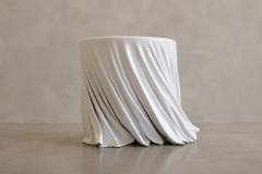 Katz Studio Twirl Sculptural Table Available in Foyer and Side Table Sizes by Katz Studio - 4747422
