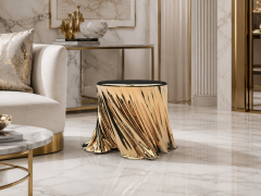 Katz Studio Twirl Sculptural Table Available in Foyer and Side Table Sizes by Katz Studio - 4747426