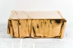 Katz Studio Vela Coffee Table by Katz Studio Cast and Polished Bronze - 4741211