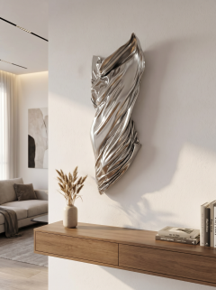 Katz Studio Vellum Deitas by Katz Studio Female Form Resin Wall Sculpture - 4742823