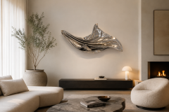 Katz Studio Wind Panel II by Katz Studio Contemporary Wall Sculpture - 4742758