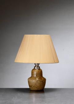 Kauklahti Glassworks Kauklahti amber glass table lamp - 4317834