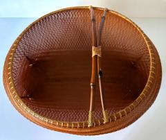 Kawano Shoko Large Contemporary Japanese Bamboo Sculptural Basket Kawano Shoko - 3346887