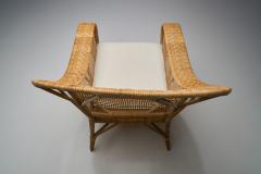 Kay Fisker Kay Fisker Canton Rattan Lounge Chair for Robert Wengler Denmark 1950s - 1844570