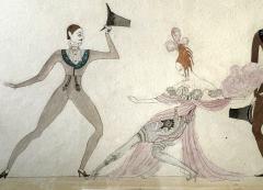 Kay Nielsen Costume designs for Scaramouche - 4565463