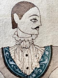 Kay Nielsen Costume designs for Scaramouche - 4565468