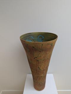 Kayo O Young Tall Deep Yellow Vase - 4470343