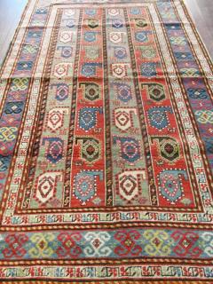 Kazak Antique Caucasian Rug 39 x 610  - 3966034