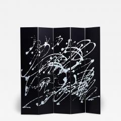 Kazuhide Takahama Jackson Pollock Folding screen room divider - 2813187