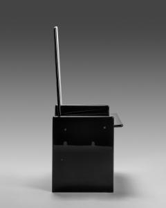 Kazuhide Takahama Kazuhide Takahama Kazuki chair in black lacquered wood for Gavina Simon 1970 - 4590223