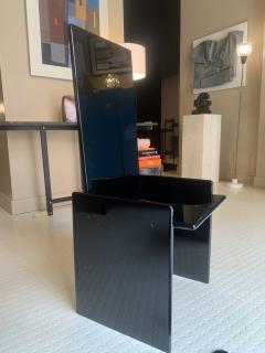 Kazuhide Takahama Kazuhide Takahama Kazuki chair in black lacquered wood for Gavina Simon 1970 - 4590231