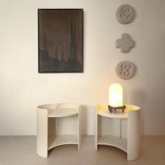 Kazuhide Takahama PAIR OF GEA BEDSIDE TABLES KAZUHIDE TAKAHAMA GAVINA EDITION 1961  - 4335386