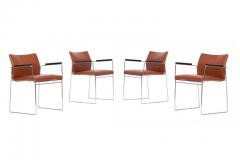 Kazuhide Takahama Set of Eight Cassina Jano Dining Chairs by Kazuhide Takahama - 456602