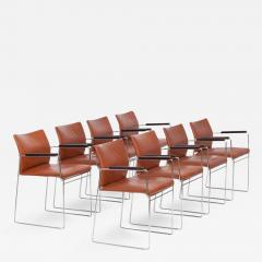 Kazuhide Takahama Set of Eight Cassina Jano Dining Chairs by Kazuhide Takahama - 459610