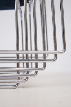 Kazuhide Takahama Set of Twelve Steel and Cotton Chairs by Kazuhide Takahama - 2077027