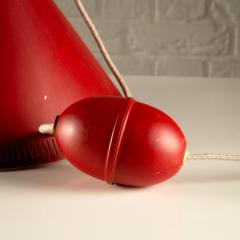 Kegle Rise and Fall Pendant by Bent Karlby for Lyfa Denmark 1960s - 4244376