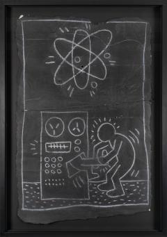 Keith Haring Atomic Computer Man Printed Man - 4568068