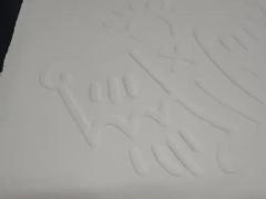 Keith Haring Keith Haring White Icon Flying Devil Embossed Screen print Hand Signed 1989 - 3960240