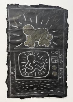 Keith Haring Radiant Baby on TV - 4568121