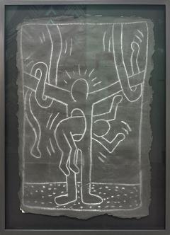 Keith Haring Spaghetti Arms Jump Through Torso - 4568641