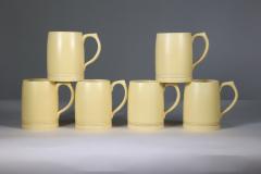 Keith Murray for Wedgwood A Rare Complete Original Set of Six Lemonade Mugs - 4189592
