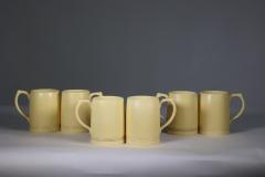 Keith Murray for Wedgwood A Rare Complete Original Set of Six Lemonade Mugs - 4189595