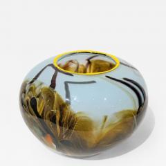 Keith Rowe OUTBACK Pale blue amber orb  - 3890980