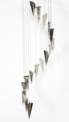 Kelly Kiefer Nickel Chandelier - 2019184