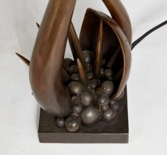 Kelly Kiefer Sculpted Bronze Table Lamp London by Kelly Kiefer - 4527206