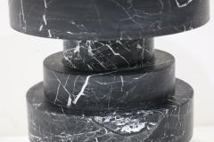 Kelly Wearstler Kelly Wearstler Apollo Stool or Table in Nero Marquina Marble - 4657434