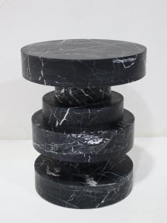 Kelly Wearstler Kelly Wearstler Apollo Stool or Table in Nero Marquina Marble - 4657435