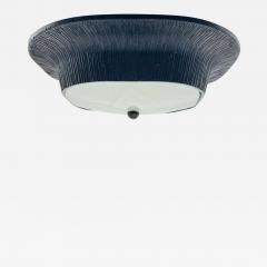 Kelly Wearstler Kelly Wearstler Utopia Round Flush Mount Light Aged Iron Fractured Glass - 4061364