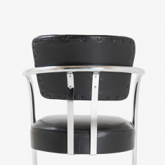 Kem Weber Art Deco Accent Chairs in Black by Kem Weber for Lloyd Pair - 1367188