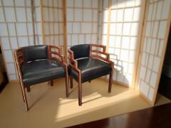 Kem Weber Kem Weber Design Art Deco Side Chairs Custom Fabrication - 4134474