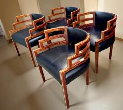 Kem Weber Kem Weber Design Art Deco Side Chairs Custom Fabrication - 4134485
