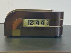 Kem Weber MODERNIST STREAMLINE ART DECO CLOCK ZEPHYR BY KEM WEBER - 1963606