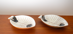 Kenji Fujita Lagardo Tackett Kenji FujIta Ceramic Fish Dishes or Spoon Rest Circa 1950s - 4507928