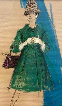 Kenneth Paul Block Woman in Green  - 1079497