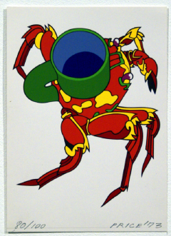 Kenneth Price Crabcup Miniature From Eighteen Small Prints 1973 - 3447452
