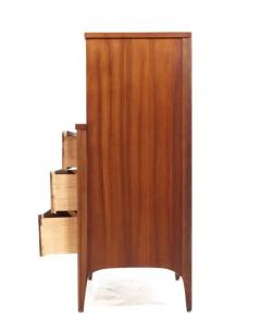 Kent Coffey 1960s Kent Coffey Perspecta Walnut Rosewood Sculptural Tall Chest or Dresser - 4003341