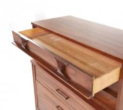 Kent Coffey 1960s Kent Coffey Perspecta Walnut Rosewood Sculptural Tall Chest or Dresser - 4003355