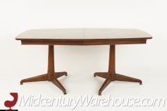 Kent Coffey Kent Coffey Mid Century Pedestal Base 10 Seater Walnut Dining Table - 2367481