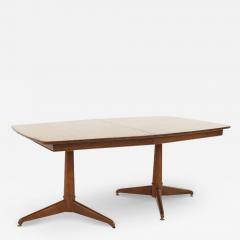 Kent Coffey Kent Coffey Mid Century Pedestal Base 10 Seater Walnut Dining Table - 2374864